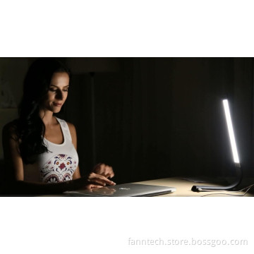 table light mfga touch control dimmable USB rechargeable eye protection foldable 3 lighting modes and 6-level dimmer
